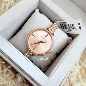 NWT Michael Kors Jaryn Watch MK3785 Rose Gold